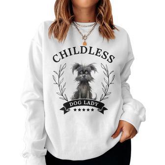 Childless Dog Lady For President 2024 Childless Dog Lady Women Sweatshirt - Thegiftio UK
