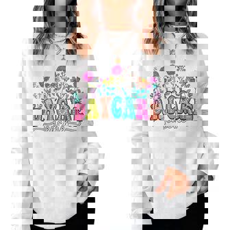 Daycare Teacher Floral First Day Back To School Teaching Women Sweatshirt | Mazezy