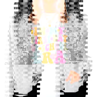 In My First Day Of School Era Back To School Teacher Women Sweatshirt | Seseable FR