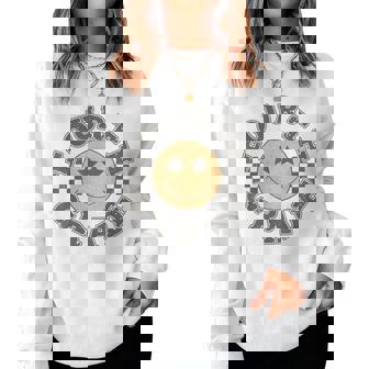 Fourth Grade Teacher First Day Of 4Th Grade Back To School Women Sweatshirt | Mazezy