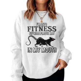 Plague Rat Sarcastic Oddly Specific Offensive Meme Women Sweatshirt - Thegiftio UK