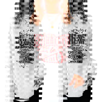 Go Bulldogs Cheer Bulldogs Girls School Spirit Women Sweatshirt | Seseable UK