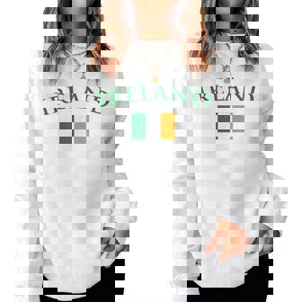 Ireland Irish Boys Girls With Ireland Flag Day Women Sweatshirt - Monsterry