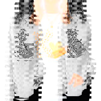 K Is For Kindness Orange Anti Bullying Unity Day Teacher Kid Women Sweatshirt - Monsterry