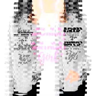 Mommy Of The Birthday Girl Mouse Family Matching Mother Women Sweatshirt | Seseable UK