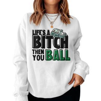 Then You Ball Streetwear s Summer Graphic Prints Women Sweatshirt - Monsterry DE