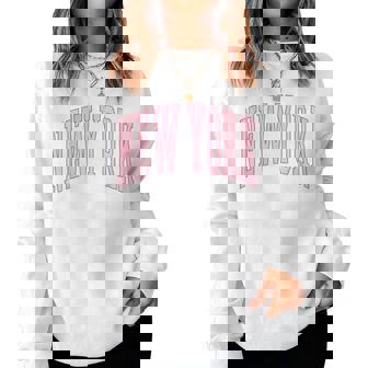 New York Cute Preppy Aesthetic Tweens N Girls Women Sweatshirt - Thegiftio UK