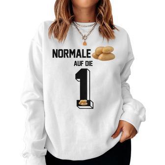 Normale Kartoffel Auf Die 1 X Malle Jersey Germany Beer Sweatshirt Frauen - Geschenkecke