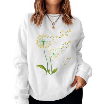 Pi Dandelion Pi Day Dandelion 314 Pi Number Math Dandelion Women Sweatshirt - Thegiftio UK