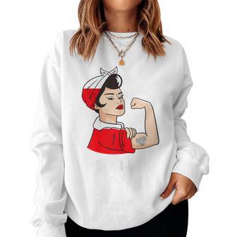 Polish Girl Polish Eagle Poland Flag Poland Polish Roots Sweatshirt Frauen - Geschenkecke