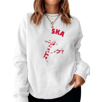 Polska Girl Poland Flag Pride Polish Woman Polska Roots Women Sweatshirt - Thegiftio UK