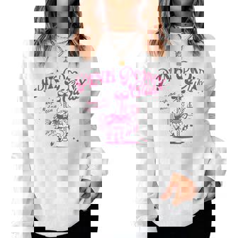 Pony And Heels Lover Pink Girls Clubs Disco Birthday Cowgirl Women Sweatshirt | Mazezy