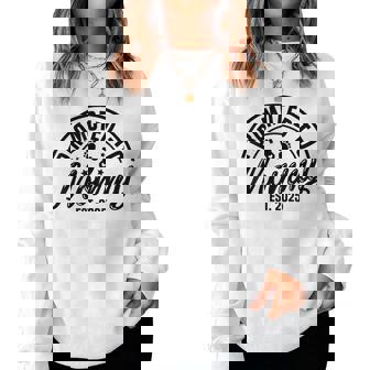 Promoted To Mommy Est 2025 New Mom First Mommy Women Sweatshirt - Monsterry