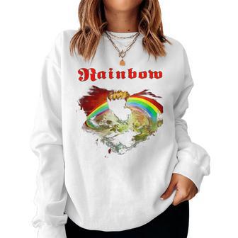 Rainbow Rising Ritchie Blackmore Rock Women Sweatshirt - Thegiftio UK