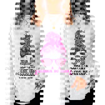 Ruban De Sensibilisation À La Contre Le Cancer Du Sein Women Sweatshirt - Cadeauxyz