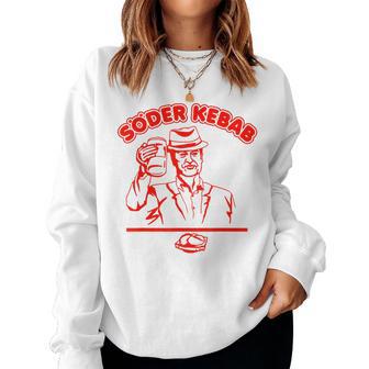 Soeder Kebab X Leberkas Retro Replacement Costume Beer Oktoberfest Sweatshirt Frauen - Geschenkecke