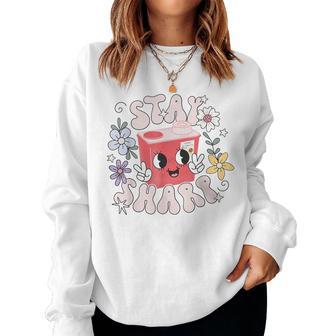 Stay Sharp Phlebotomist Infusion Nurse Iv Picc Women Sweatshirt - Thegiftio UK