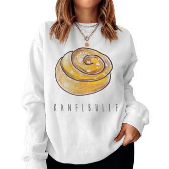 Sweden Kanelbulle Cinnamon Snail Baking Fika Coffee Sweatshirt Frauen - Geschenkecke