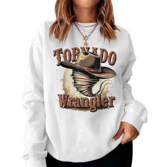 Tornado Wrangler Cowboy Wrangler Kid Women Sweatshirt - Thegiftio UK