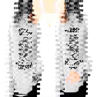 Trashy Trump Girl Maga Garbage Trump Supporter Woman Women Sweatshirt | Mazezy