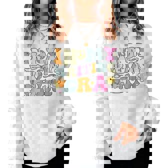 In My Writing Era Groovy Writer Women Sweatshirt | Mazezy