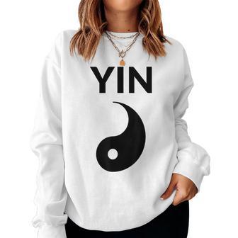 Yin Yang Costume Couple Costumes Partner Costumes Man Woman Women Sweatshirt - Thegiftio UK
