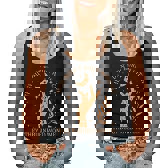 2Sided They Didn't Burn Witches They Burned Witchy Women Tank Top | Mazezy