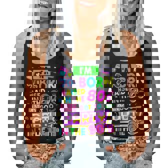90S Rave Ideas 90'S Party Outfit Festival Costume Women Tank Top - Monsterry