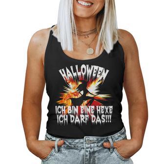 Adult Women's Child Ich Bin Eine Hexe Ich Darf Das Tank Top Frauen - Geschenkecke