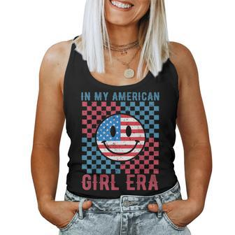 In My American Girl Era Retro 4Th Of July Patriotic Women Tank Top - Monsterry AU