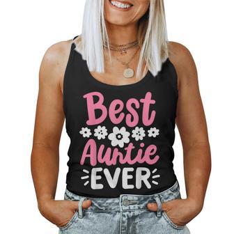 Auntie Aunt Best Aunt Auntie Ever Women Tank Top - Monsterry