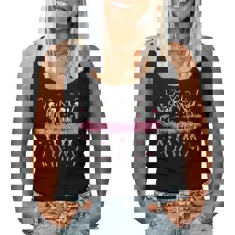 Ballerina Skeleton Dance Halloween Ballet Girls Women Tank Top - Thegiftio UK