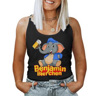 Benjamin Beer Drinker Saufen Beer Tank Top Frauen - Geschenkecke