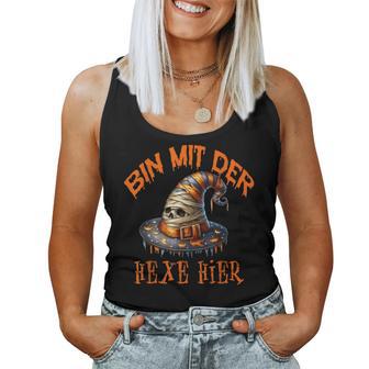 Bin Mit Der Hexe Hier Mama Witch Hat Tank Top Frauen - Geschenkecke