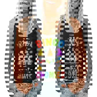 Bingo With My Gnomies Bingo Player Women Tank Top - Thegiftio UK