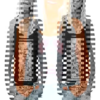 Birthday Queen Tarot Card Cute Gothic Skeleton Girls Women Tank Top - Thegiftio UK