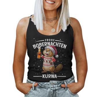 Bòbr Kurwa Bober Xmas Merry Bober Nights Bober Xmas Beer Tank Top Frauen - Geschenkecke