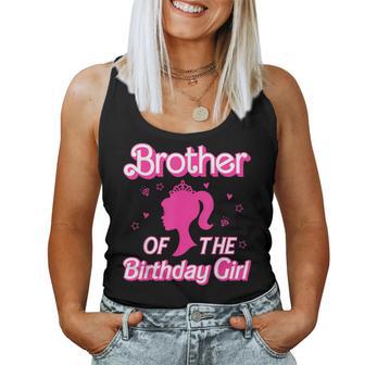 Brother Of The Birthday Girl Fashion Doll Family Matching Women Tank Top - Thegiftio UK