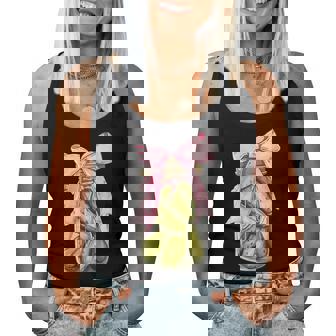 Canned Pickle Coquette Bows Canning Jar Pickling Girl Women Women Tank Top - Monsterry