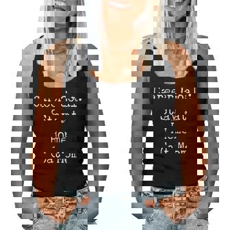 Career Goal Stay At Home Cat Mom Women Tank Top - Monsterry