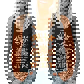Chillin With My Night Shift Turkeys Thanksgiving Nurse Women Tank Top | Mazezy