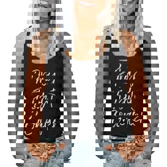 Christian Cancer Treatment Quote Pray Fight Conquer Women Tank Top - Monsterry