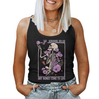 Christian Dry Bones Come To Life Women Tank Top - Thegiftio UK