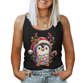 Christmas Children Cute Penguin Xmas Tank Top Frauen - Geschenkecke