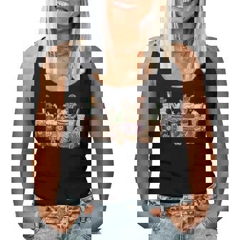 Coffee Christmas Gingerbread Latte Pink For Women Women Tank Top | Seseable UK