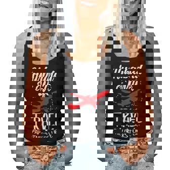 Couple Matching Husband And Wife Travel Partners For Life Women Tank Top - Thegiftio UK