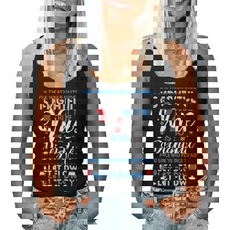 Delightful Wine Ugly Christmas Sweater For Or Men Women Tank Top | Seseable UK