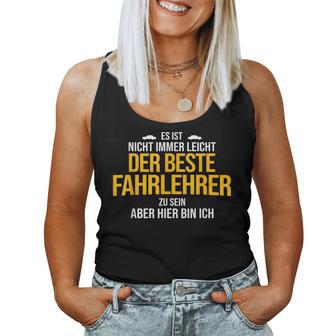 Der Beste Fahrlehrer The Best Driving Teacher Tank Top Frauen - Geschenkecke