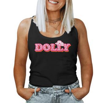 Dolly First Name Personalized Girls Birthday Women Tank Top - Monsterry UK
