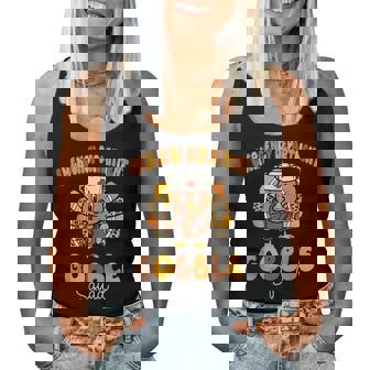 Emergency Department Gobble Squad Thanksgiving Er Nurse Fall Women Tank Top - Thegiftio UK